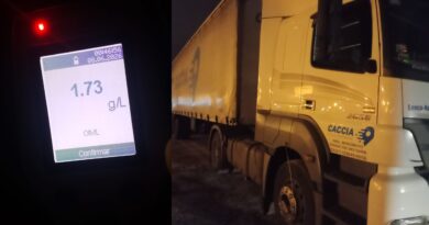 Un camionero fue retenido en San Pedro tras dar positivo en un control de alcoholemia