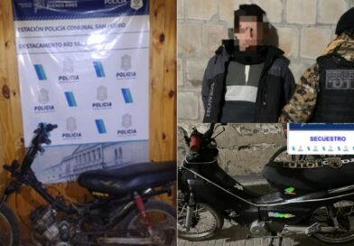 Dos motos recuperadas: un menor fue aprehendido tras una persecución y secuestran una moto adulterada