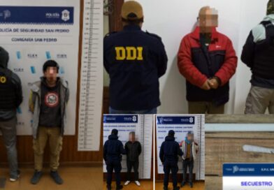 Tres procedimientos policiales: dos detenidos por pedidos judiciales y dos aprehendidos por alterar el orden público