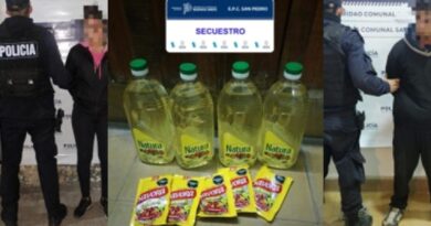 Dos aprehendidos tras intento de robo en una verdulería