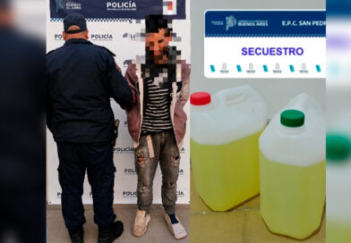 Detuvieron a un hombre por robar productos de limpieza del hospital
