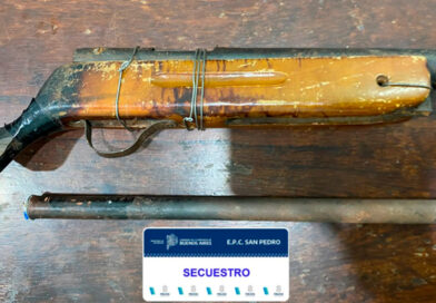 Un adolescente fue aprehendido tras efectuar disparos con una «tumbera»