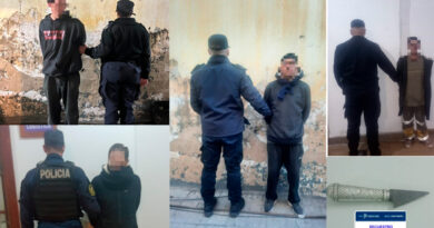 operativos policiales: dos hombres con captura activa, un detenido por disturbios y otro por portar un cuchillo