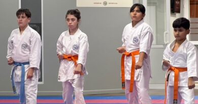 La Asociación Sampedrina de Karate realizó los exámenes de graduación