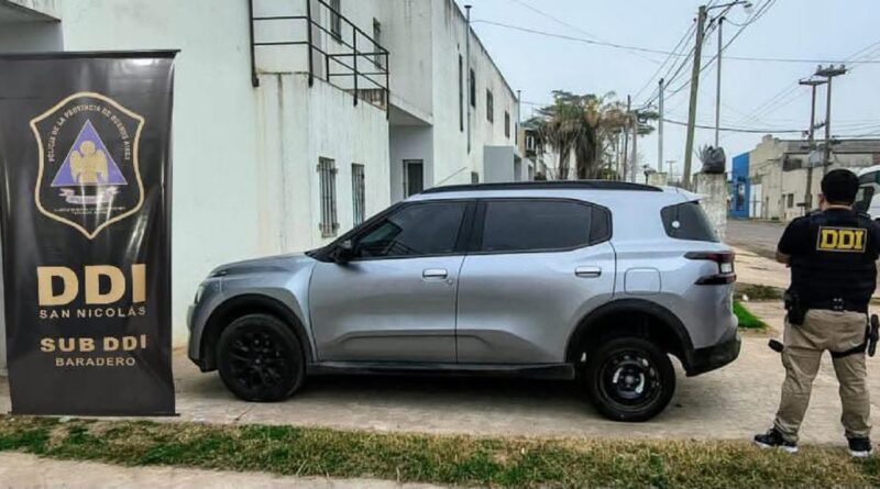 Allanamiento en San Pedro por un robo agravado en Baradero: secuestran un auto con documentación apócrifa e imputan a un sampedrino