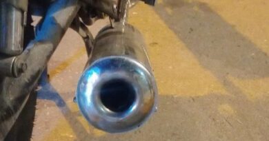 Secuestraron una motocicleta por ruidos molestos y falta de documentación