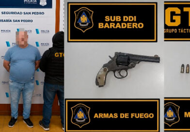 Allanamiento: secuestran un arma y aprehenden a un sospechoso por un robo agravado