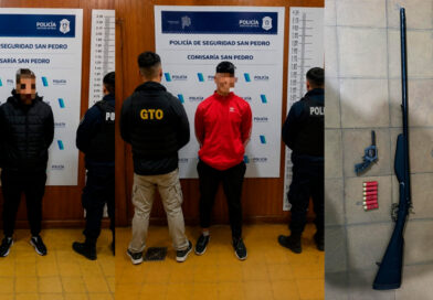 Dos aprehendidos y secuestro de armas durante allanamientos por el esclarecimiento de un robo