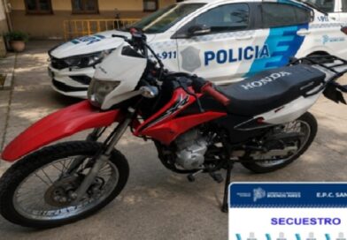 Encontraron una moto sustraída en Molina al 500 y la restituyeron a su propietario