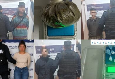 Operativos policiales dejaron aprehensiones por drogas, disturbios y un pedido de paradero activo