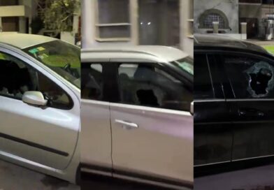 Vehículos dañados y un hombre herido por un ataque con piedras: un vecino redujo al agresor