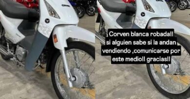 Robaron una moto y un celular durante un asalto