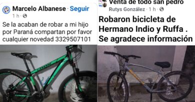 Preocupación por los robos de bicicletas: dos nuevos hechos fueron denunciados