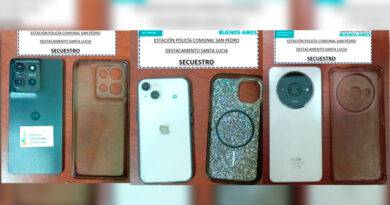 Allanamientos en Santa Lucía por una causa de grooming: secuestraron celulares en tres domicilios