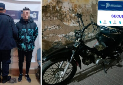 Secuestran una moto con la numeración del cuadro adulterada durante un control policial