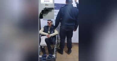 Circulaba armado por la ciudad y terminó aprehendido en un operativo policial
