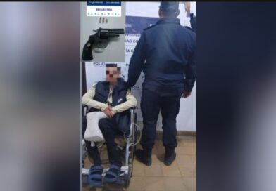 Circulaba armado por la ciudad y terminó aprehendido en un operativo policial