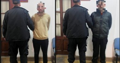 Dos hombres fueron aprehendidos tras un robo en una vivienda
