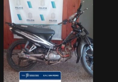 Secuestraron una motocicleta durante un operativo en Gobernador Castro