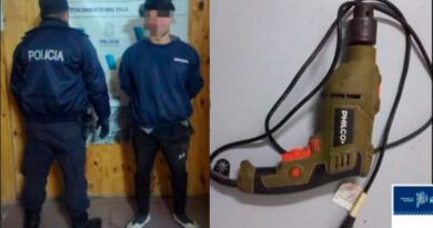 Río Tala: allanaron una casa y encontraron uno de los elementos robados