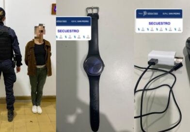 Una mujer fue detenida por un robo en una vivienda tras un rápido operativo policial