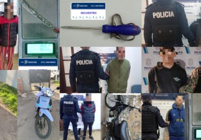Operativos policiales: seis intervenciones dejaron aprehendidos y vehículos secuestrados