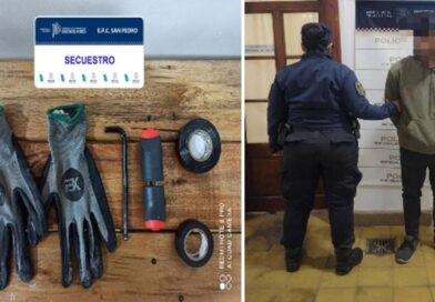 Aprehendieron a un joven acusado de robar herramientas de un auto