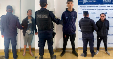 Tres detenidos en pocas horas: un prófugo, un joven que se resistió y otro sorprendido robando paltas