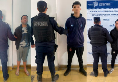 Tres detenidos en pocas horas: un prófugo, un joven que se resistió y otro sorprendido robando paltas