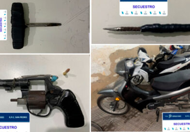 Tres adolescentes fueron aprehendidos cuando intentaban robar una moto