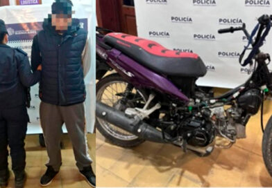 Circulaba en una Honda Wave con pedido de secuestro y terminó aprehendido