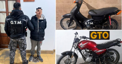 Motos adulteradas: una moto con números adulterados a otra recuperada en un allanamiento