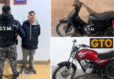 Motos adulteradas: una moto con números adulterados a otra recuperada en un allanamiento