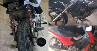 Controles vehiculares: 12 motos secuestradas y tres casos con menores al volante
