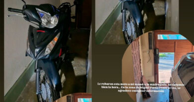 Robaron una moto tras forzar el portón de una vivienda en calle Miguel Porta