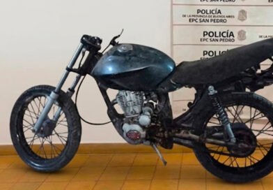 Allanamiento en Villa Igoillo terminó con el secuestro de una moto con pedido de captura