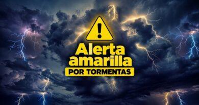 Alerta amarilla por tormentas fuertes durante todo el jueves en San Pedro, Ramallo y San Nicolás