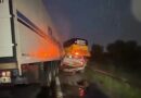 Choque múltiple en la Ruta 9, a la altura de Campana: un camión embistió a un micro y una camioneta