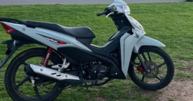 Buscan recuperar una moto robada durante la mañana de este sábado