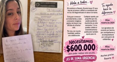 Rosario necesita reunir $600.000 para realizarse un estudio urgente por cáncer de mama