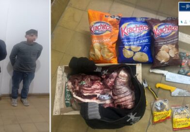 Dos jóvenes fueron aprehendidos tras un robo en una carnicería