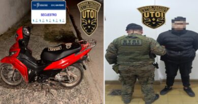 Detuvieron a un joven que circulaba en una moto con pedido de secuestro activo
