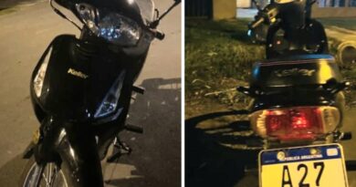 Buscan una moto Keller negra que fue robada