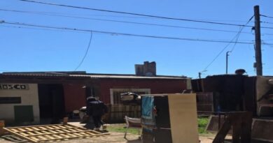 Realizaron un desalojo judicial en una vivienda de calle Urraco al 1100