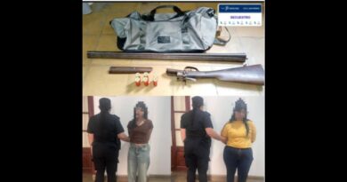 Aprehendieron a dos mujeres y secuestraron una escopeta tras un ataque a tiros contra dos adolescentes