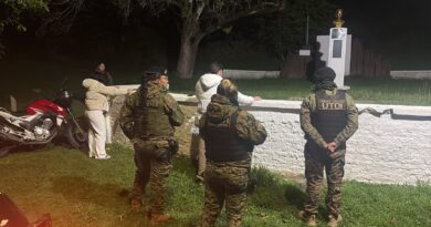 La UTOI realizó controles en San Pedro y las localidades: secuestraron motos e incautaron marihuana