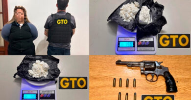 Una mujer aprehendida tras un allanamiento en el que secuestraron drogas, un arma y celulares