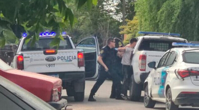 Cuatro personas fueron aprehendidas tras los incidentes en el barrio El Caserito