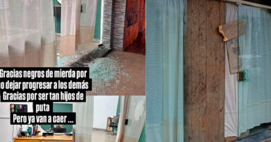 Delincuentes causaron daños en una barbería, destruyeron las cámaras y se llevaron herramientas de trabajo