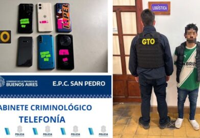 Detuvieron a un joven por el robo a un local de celulares y recuperaron seis teléfonos